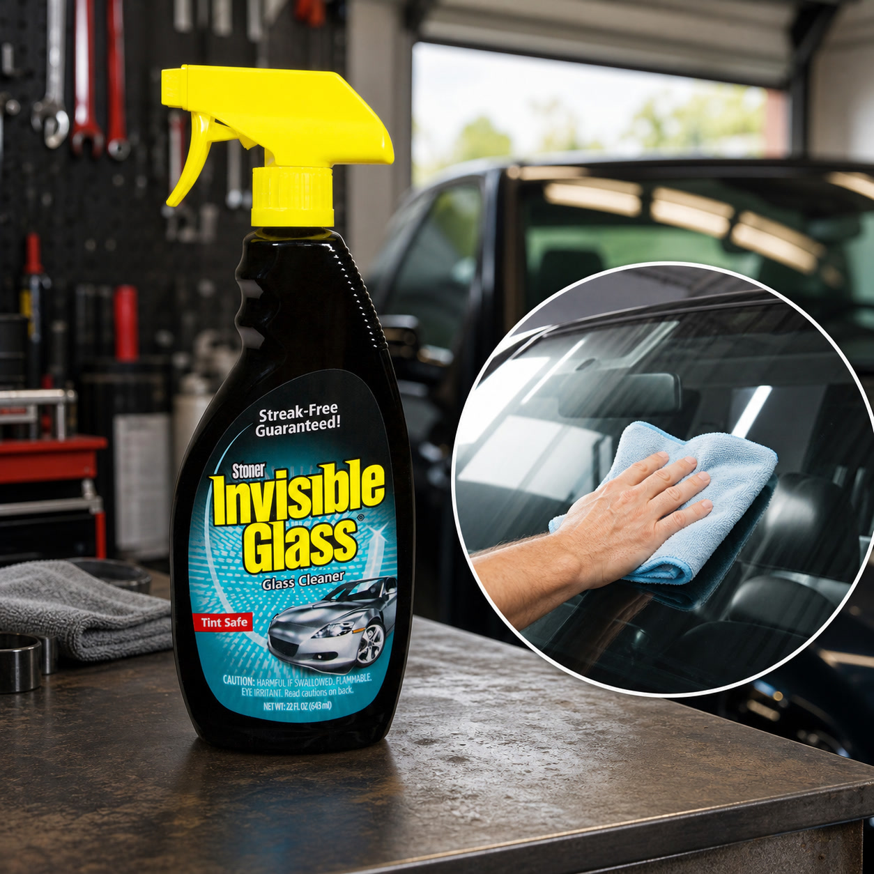 Glass Cleaner Streak - Premium Streak Free Glass Cleaner Spray