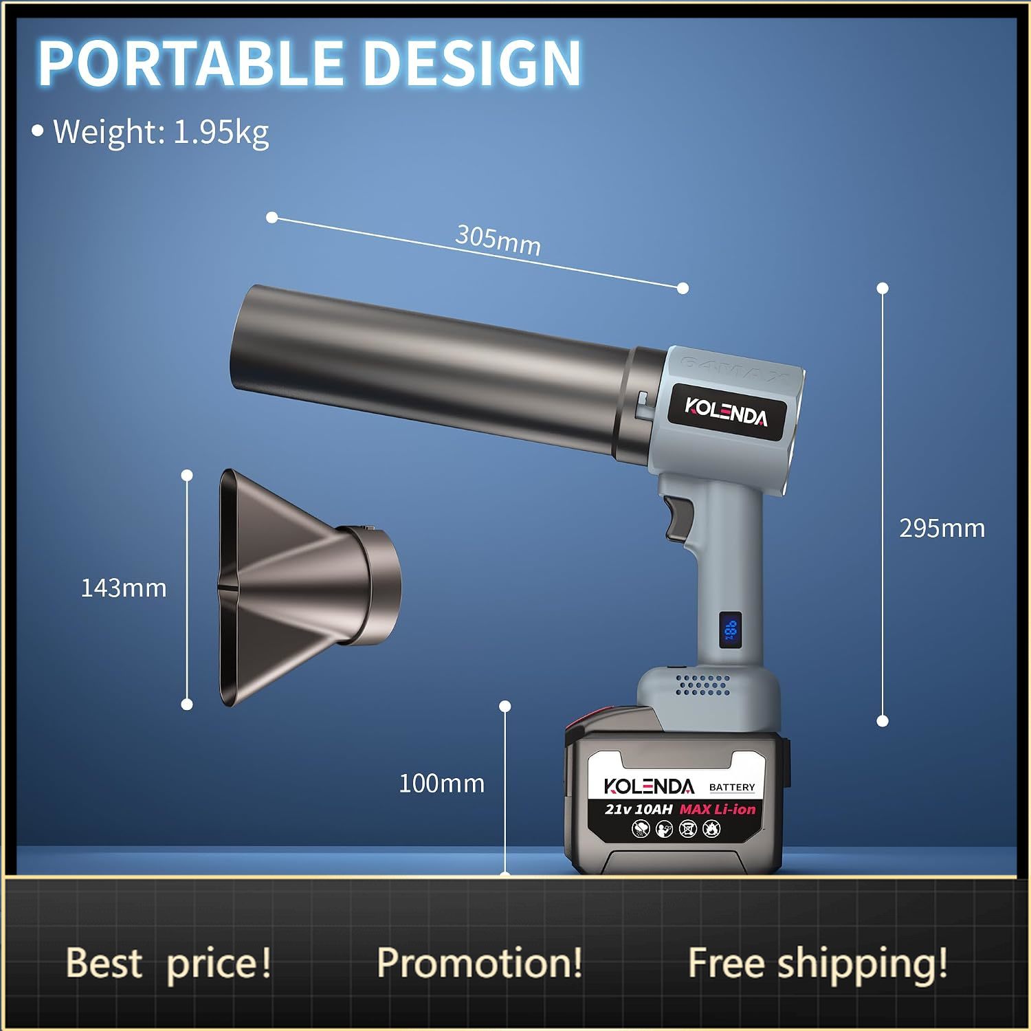 Dryer Car Blower - BestsellerHandheld Cordless Lightweight Powerful Car Dryer