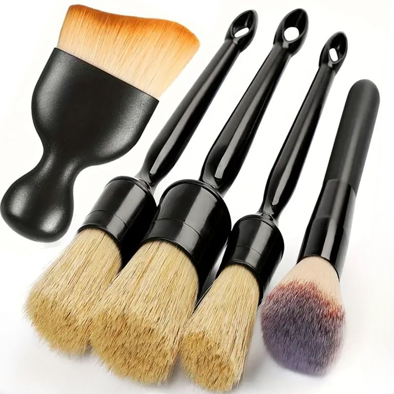 Interior Detailing Kit - Car Detailing Brush Set Car Cleaning