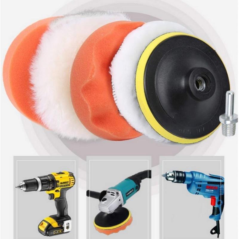 Polish Pad Set Buffer - 6Pcs Foam Pad Buffer Kit Polishing