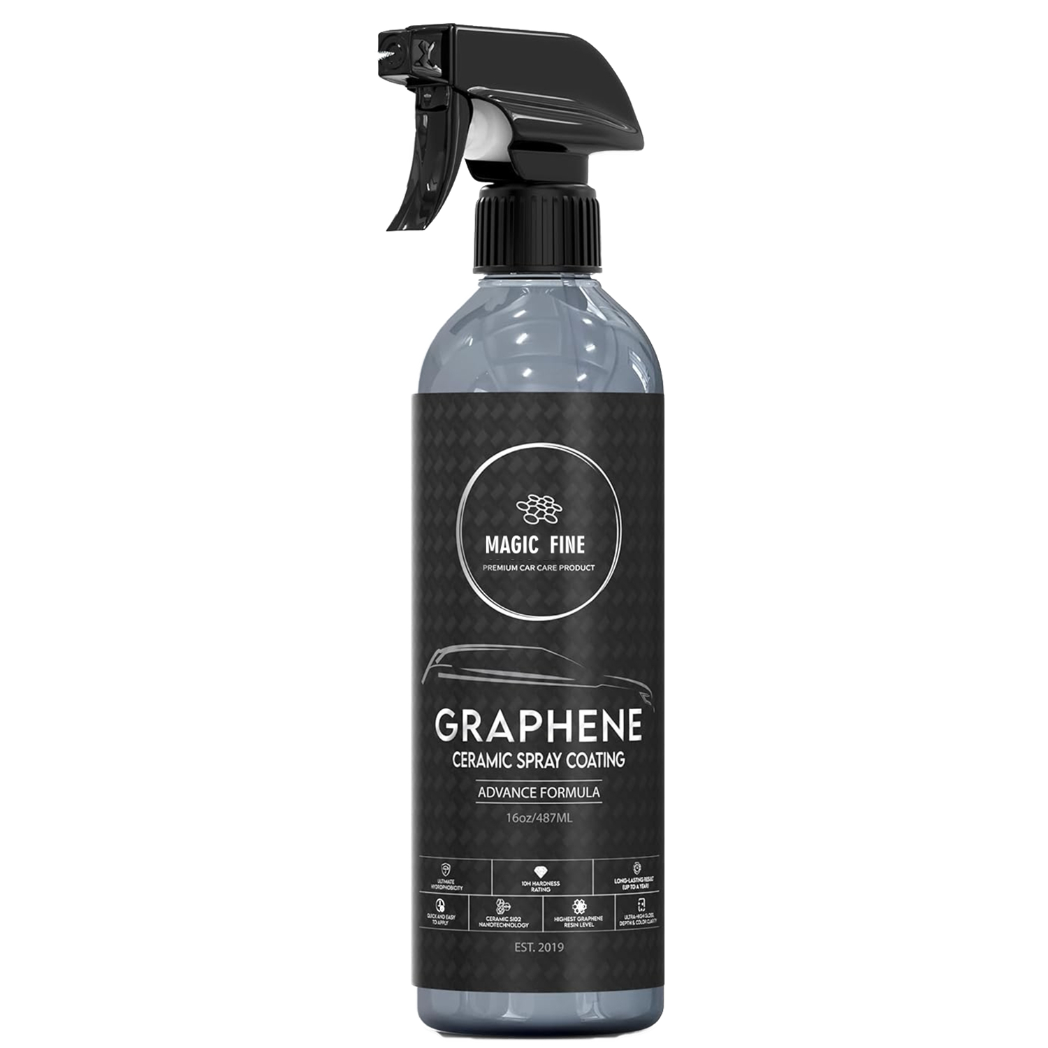 Car Wax Ceramic Coating - Graphene Ceramic Spray Coating Quick Easy