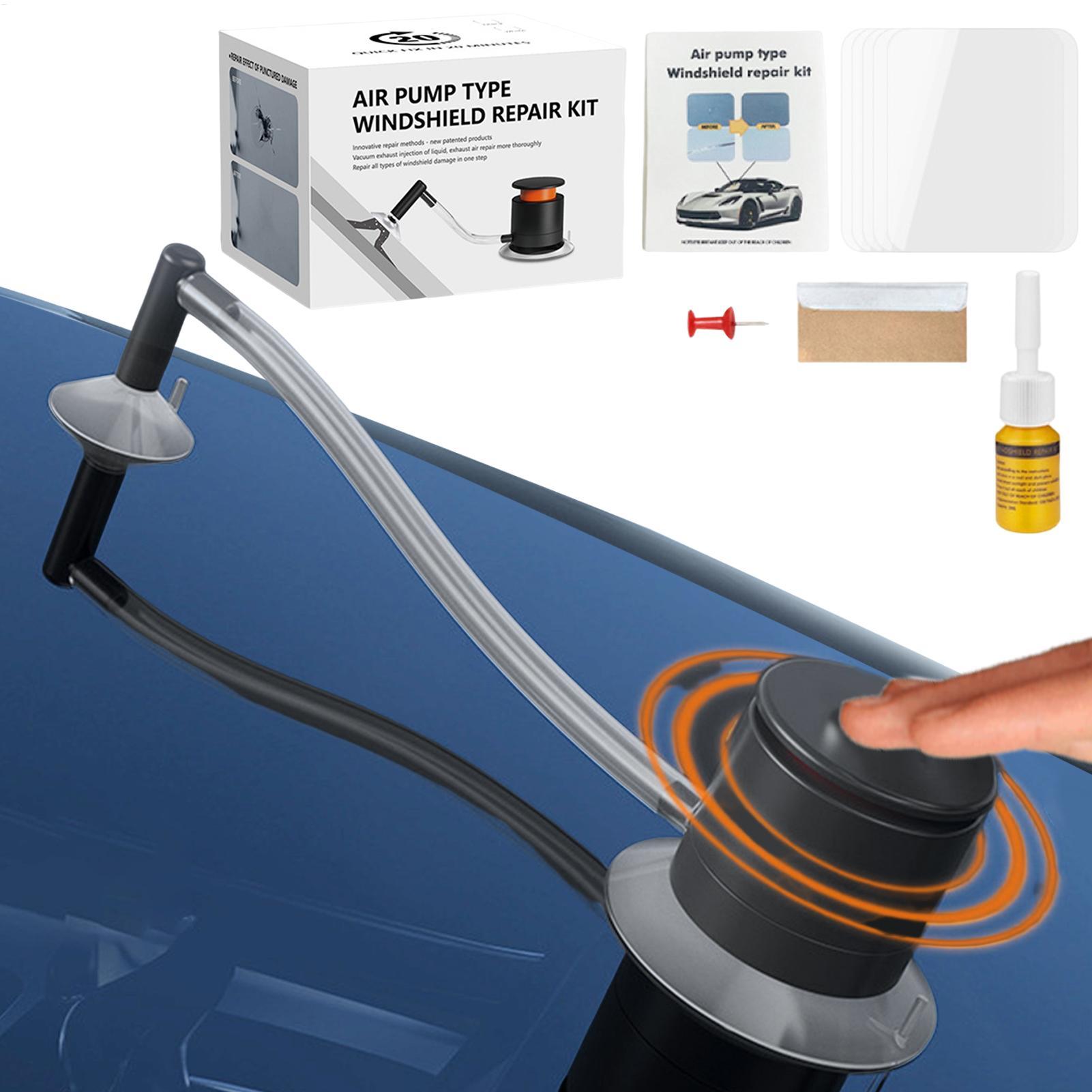 Car Glass Repair Kit Automotiv - Glass Cleaner Streak recension och pris