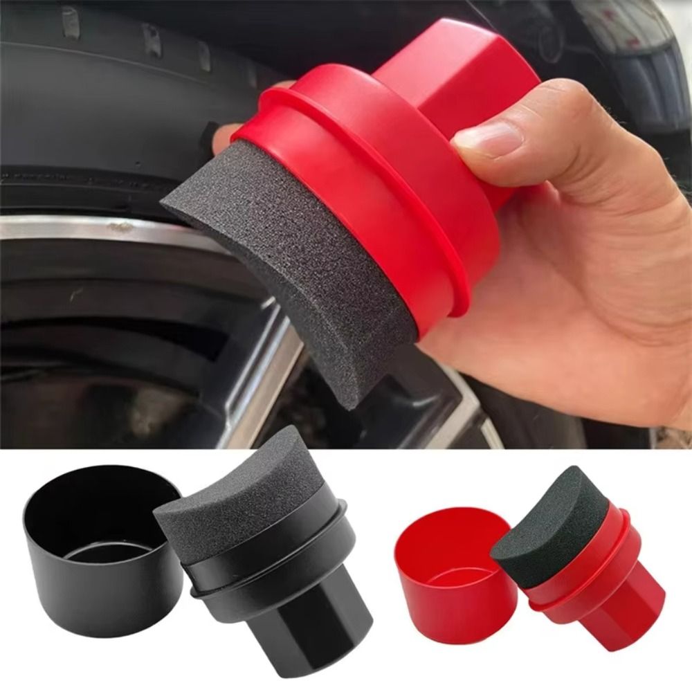 Curved Tire Polishing Sponge w - Wax Applicator Pad recension och pris