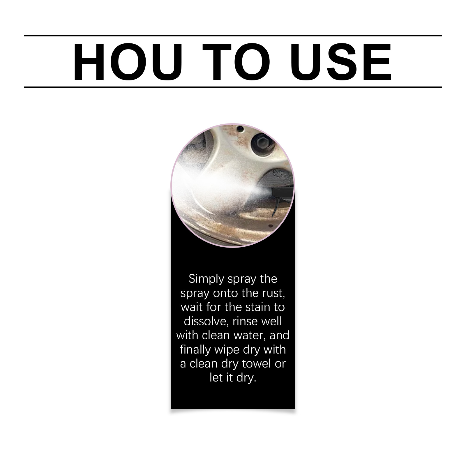 Car Wheel Rust Remover Spray E - Wheel Cleaner Alloy recension och pris