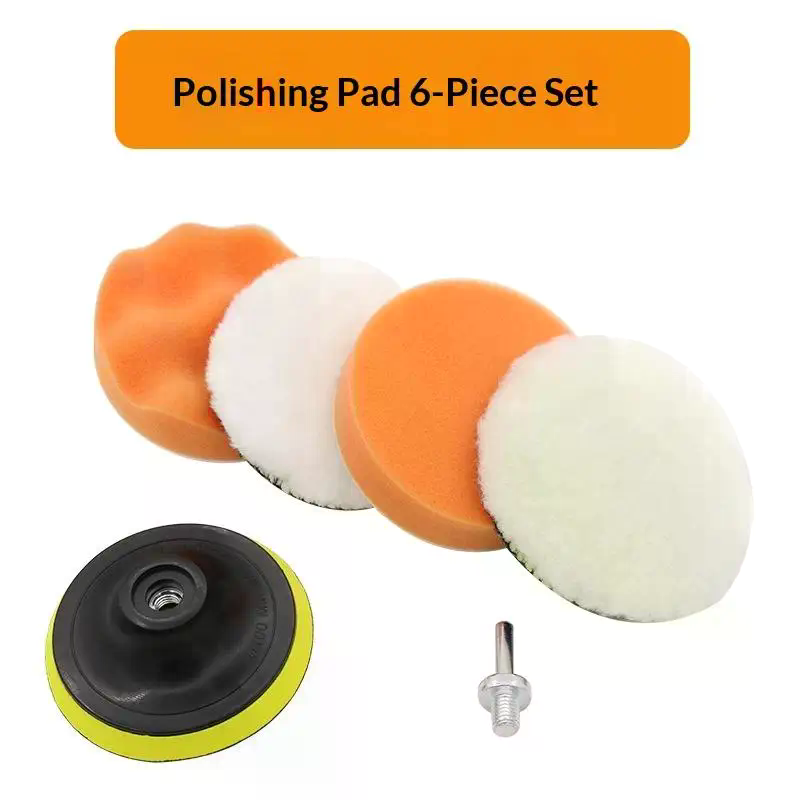 6Pcs Foam Pad Buffer Kit Polis - Polish Pad Set Buffer recension och pris