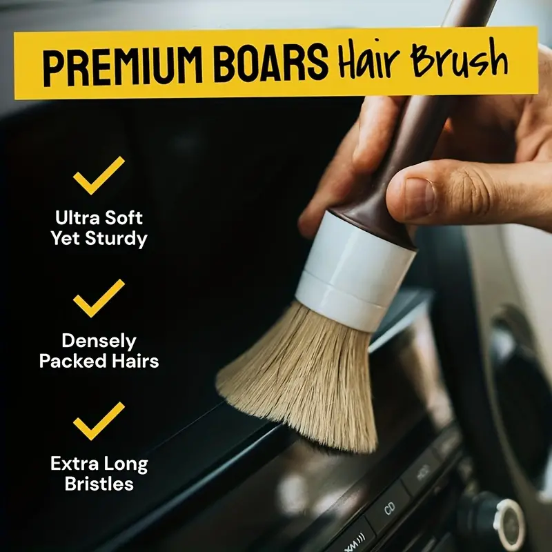 Car Detailing Brush Set Car Cl - Interior Detailing Kit recension och pris