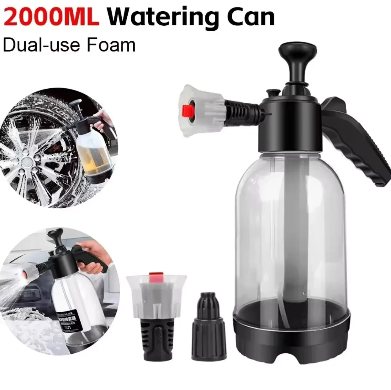2L Foam Sprayer Car Wash Hand- - Car Shampoo Ph recension och pris