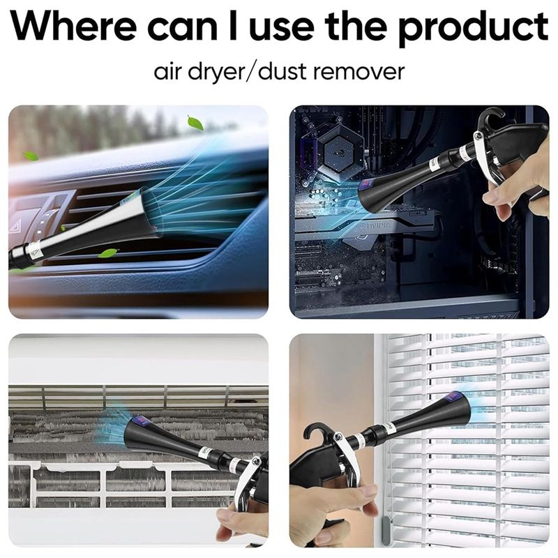 Tornado Car Cleaning-Gun, Air  - Dryer Car Blower recension och pris