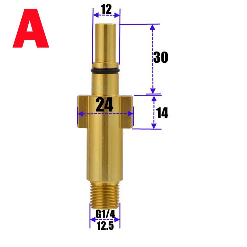 Nozzle Adaptor With G1/4 Male  - Foam Cannon Car Wash recension och pris