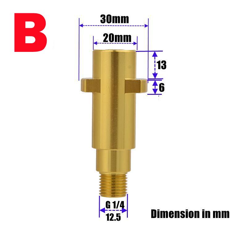 Nozzle Adaptor With G1/4 Male  - Foam Cannon Car Wash recension och pris