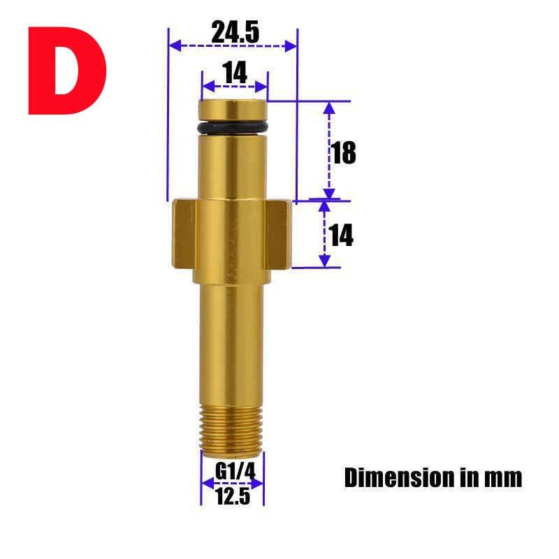 Nozzle Adaptor With G1/4 Male  - Foam Cannon Car Wash recension och pris