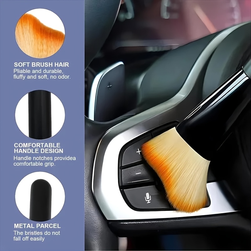 Long Short Car Cleaning Brush  - Interior Detailing Kit recension och pris