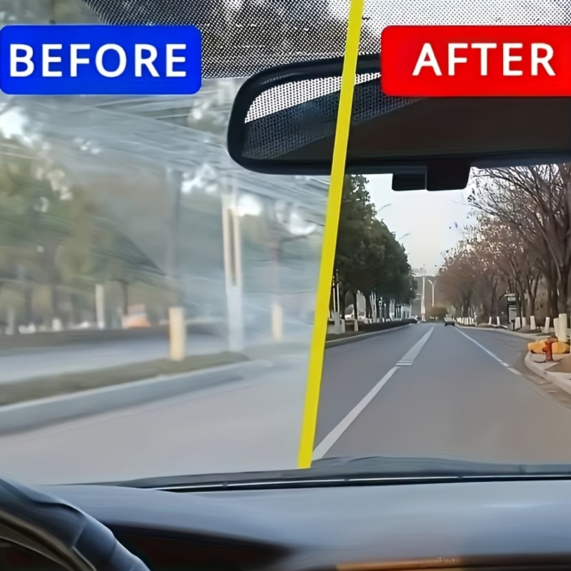 Car Glass Coating Washer Fluid - Glass Cleaner Streak recension och pris