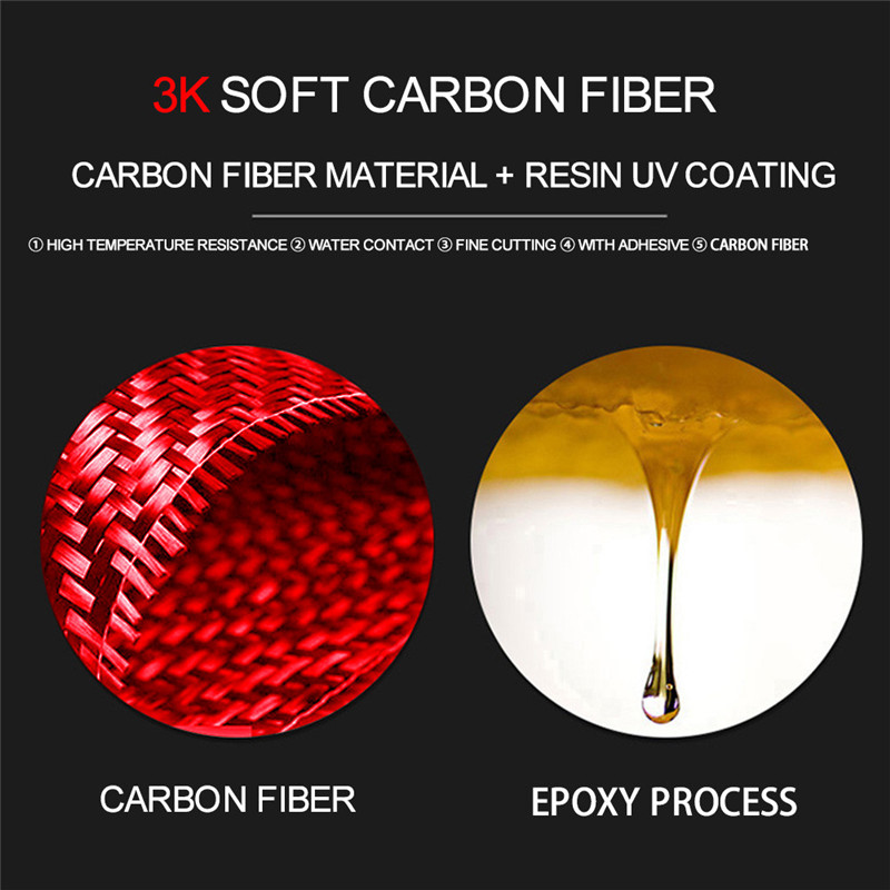 1set Various Parts Red Carbon  - Interior Detailing Kit recension och pris