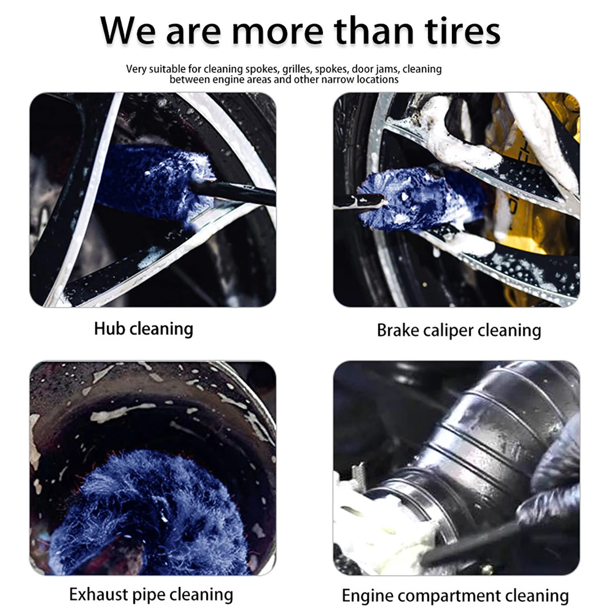Car Alloy Wheel Cleaning Brush - Wheel Cleaner Alloy recension och pris
