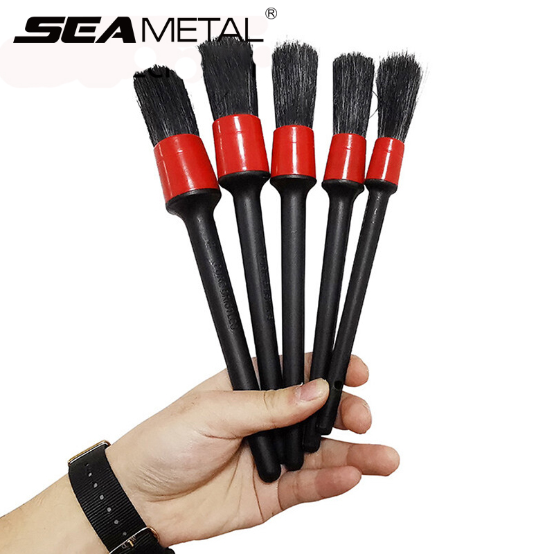 SEAMETAL 5pcs Car Detailing Br - Interior Detailing Kit recension och pris