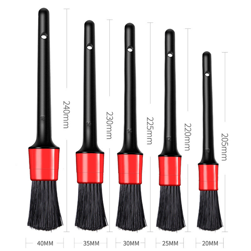 SEAMETAL 5pcs Car Detailing Br - Interior Detailing Kit recension och pris