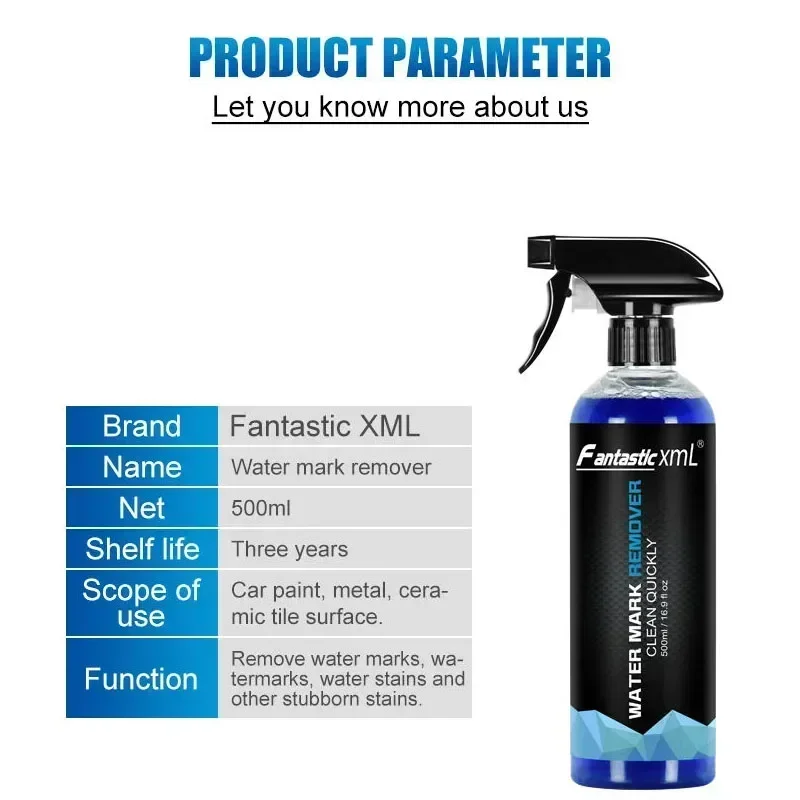 Muli-function 500ML Water Mark - Car Shampoo Ph recension och pris