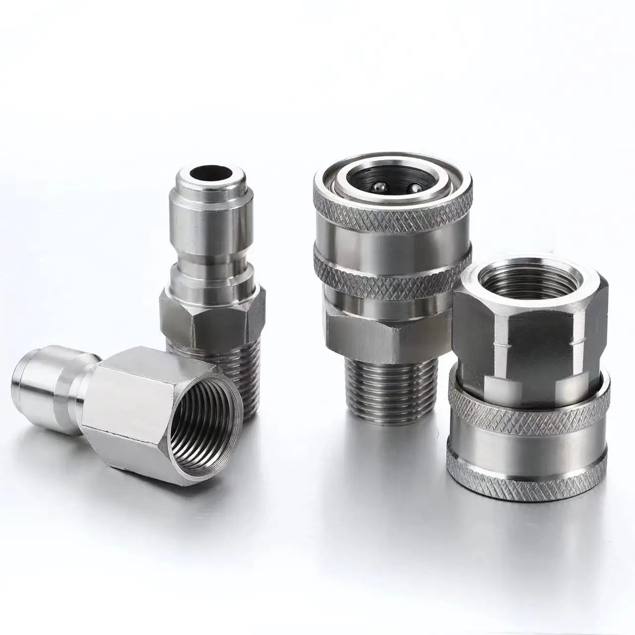 Stainless Steel 3/8 Quick Conn - Car Shampoo Ph recension och pris