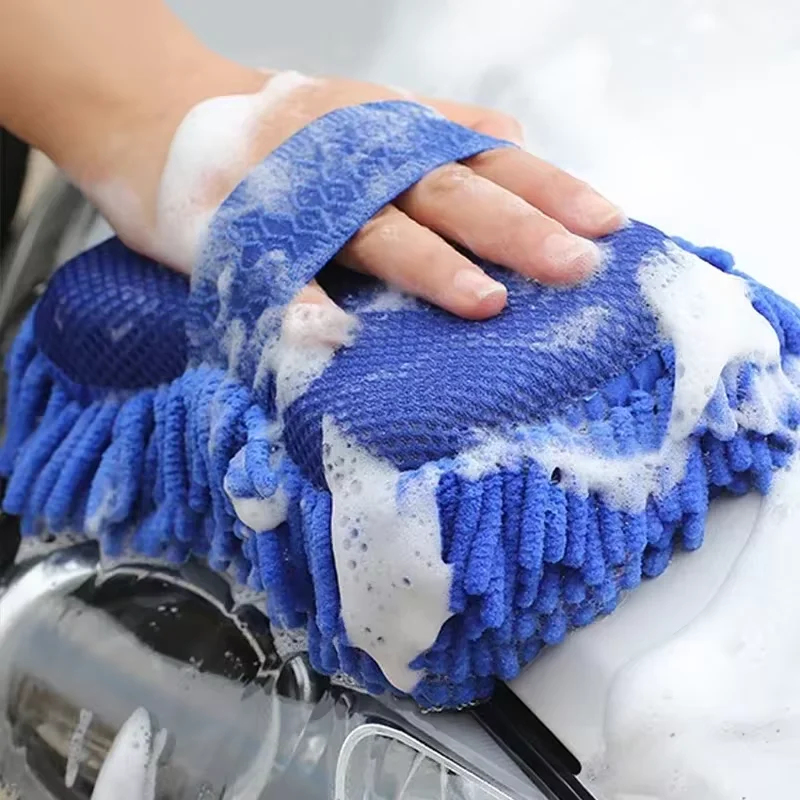 1/2Pcs Blue Microfiber Chenill - Interior Detailing Kit recension och pris