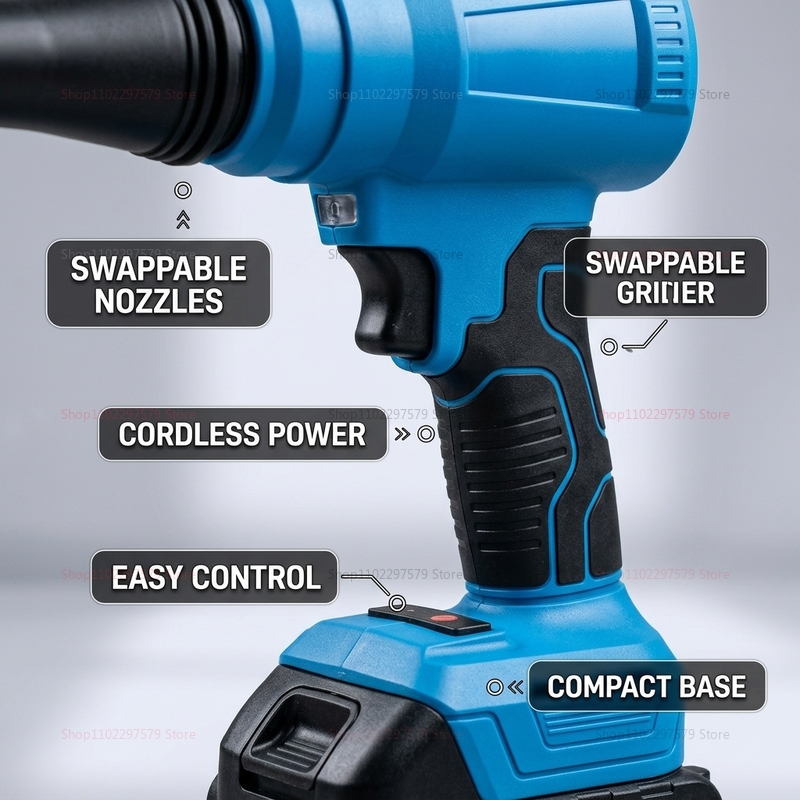 Brushless Turbojet Fan Cordles - Dryer Car Blower recension och pris